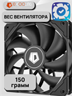 Вентилятор для корпуса ID-COOLING TF-12025-PRO BLACK 10038 - фото 269